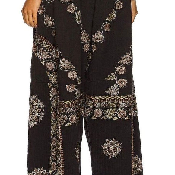 - Free people samara pant in black combo size M - Picture 2 of 3